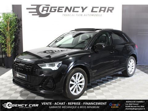 Audi Q3 2.0 35 TDI - 150 - BV S-tronic - S Line - CUIR -TOIT OUVRANT 2019 occasion Bernes-sur-Oise 95340