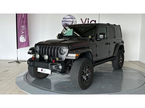 Jeep Wrangler 2.2 MultiJet 200 ch 4x4 Unlimited Rubicon - DERIV VP - SUIVI 2019 occasion Saujon 17600