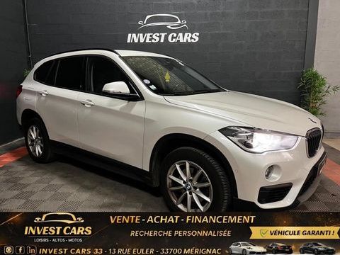 BMW X1 (F48) sDrive 18iA 136ch Business Design BVM6 - GARANTIE 6 MO 2018 occasion M&eacute;rignac 33700