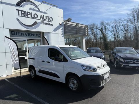 Citro&euml;n Berlingo 1.5 BlueHDI - 100 Fourgon M Driver 650 kg TVA RECUPERABLE + 2022 occasion Brive-la-Gaillarde 19100
