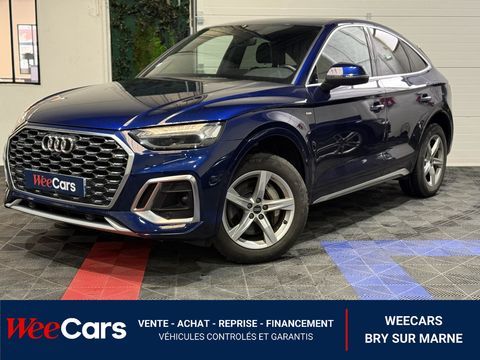 Audi Q5 Sportback Quattro 2.0 50 TFSI e- 299ch S-Tronic S line - Gar 2021 occasion Bry-sur-Marne 94360