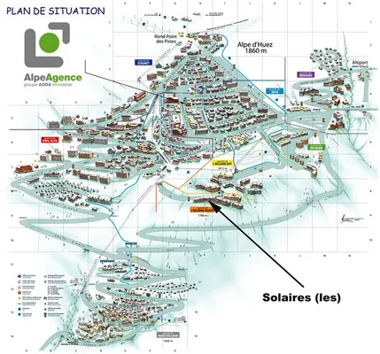   Solaires Alimentation < 500 m - Centre ville < 1 km . . . Rhône-Alpes, L Alpe D Huez (38750)