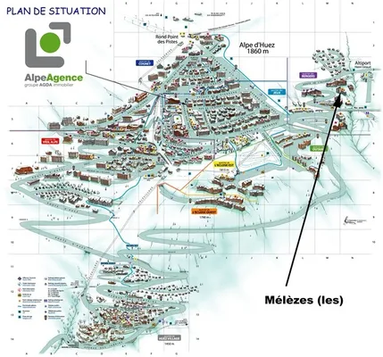   Melezes Alimentation < 500 m - Centre ville < 1 km - Lave vaisselle . . . Rhône-Alpes, L Alpe D Huez (38750)
