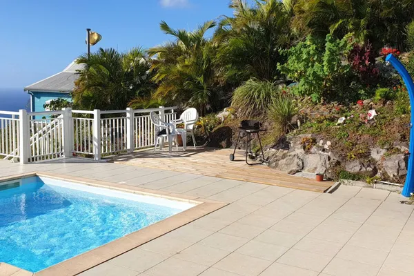   Exceptionnelle villa avec piscine Piscine privée - Télévision - Terrasse - Vue montagne - Vue mer . . . DOM-TOM, Le Diamant (97223)