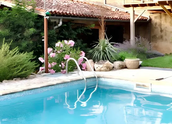   Maison pour 5 pers. avec piscine partagée et jardin à Massaguel Piscine collective - Télévision - place de parking en extérieur Midi-Pyrénées, Massaguel (81110)