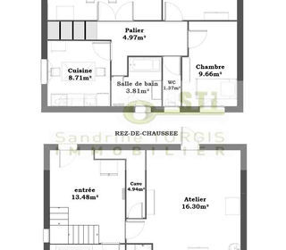  Maison � vendre 4 pi�ces 84 m�