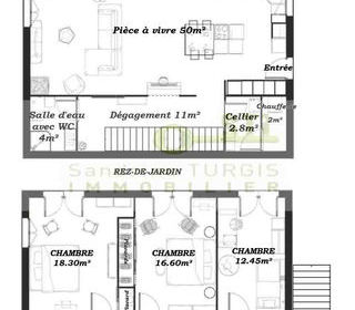  Maison � vendre 6 pi�ces 134 m�