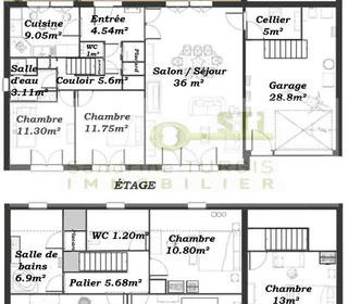  Maison � vendre 8 pi�ces 152 m�