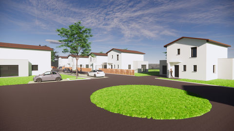   �Tignieu, commerces accessibles � pieds, Maison - 4 pi�ce(s) - 90 m�