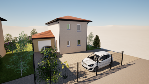   Saint-Jean de Niost, secteur Monetroi, calme et champ�tre Maison - 4 pi�ce(s) - 90 m�