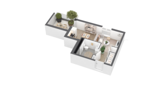  Appartement � vendre 1 pi�ce 27 m�