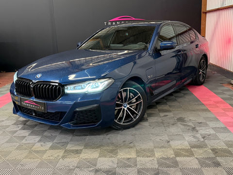 BMW S&eacute;rie 5 545e TwinPower Turbo xDrive 394 ch BVA8 M Sport 2021 occasion Angers 49100