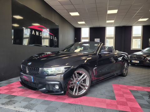 BMW S&eacute;rie 4 Cab 420i 184 ch BVA8 M Sport 2018 occasion Saint Laurent du Var 06700