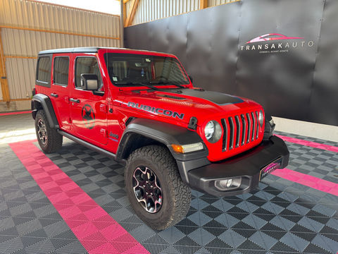 Jeep Wrangler Unlimited 4xe 2.0 l T 380 ch PHEV 4x4 BVA8 Rubicon 2021 occasion Les Forges de Lanou&eacute;e 56120