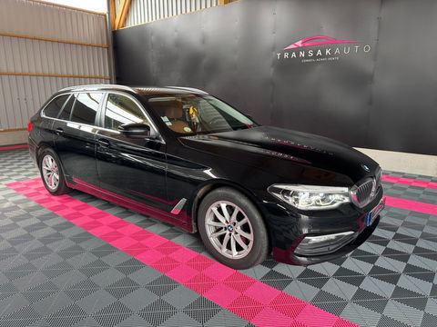 BMW S&eacute;rie 5 520d 190 ch BVA8 Luxury 2017 occasion Les Forges de Lanou&eacute;e 56120