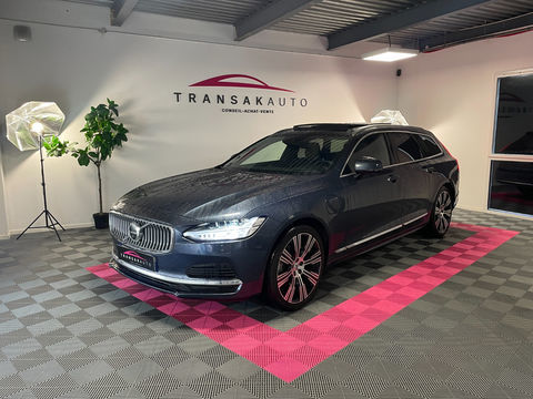 Volvo V90 T8 AWD Recharge 303 + 87 ch Geartronic 8 Inscription Lux 2021 occasion Chambray les Tours 37170