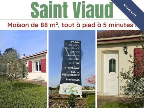   Maison de plain-pied � calme absolu et vie de village � pied Maison - 4 pi�ce(s) - 88 m�