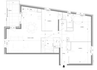  Appartement � vendre 4 pi�ces 87 m�