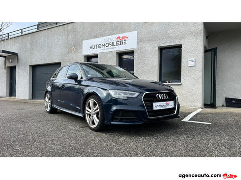 Audi A3 1. TFSI 115CV S-LINE S-TRONIC BVA 2017 occasion Tresserve 73100