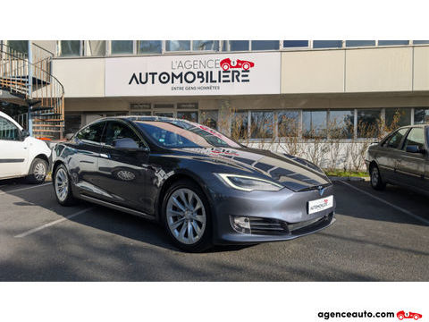 Tesla Model S TESLA MODEL S 100D AWD 2017 Semi autonome batterie quasi neu 2017 occasion Palaiseau 91120