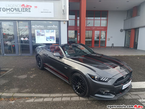 Ford Mustang VI CABRIOLET 5.0 V8 421 cv GT BVA6 2016 occasion Mulhouse 68200