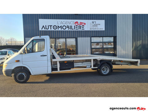 Mercedes Sprinter Porte voiture 411CDI 2.2 D Ch&acirc;ssis cabine long 109cv 2005 occasion Nonant 14400