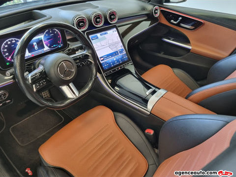 Mercedes Classe C 2.0 d 16V EQ Boost 9G-TRONIC AMG LINE 163 cv 2022 occasion Nice 06200