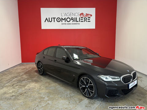 BMW S&eacute;rie 5 520 D BVA8 MILD HYBRIDE 190 CV PACK M INTERIEUR ET EXTERIEUR 2020 occasion Chambray-l&egrave;s-Tours 37170