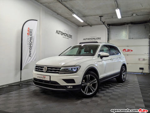 Volkswagen Tiguan II 2.0 TDI 150 BLUEMOTION TECHNOLOGY CARAT DSG7 + TOIT OUVRA 2018 occasion Cergy 95800