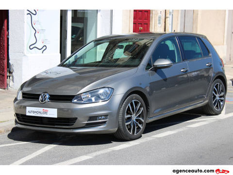 Volkswagen Golf 1.4 TSI 150 BLUEMOTION CARAT DSG BVA (Entretien Volkswagen, 2016 occasion S&egrave;te 34200