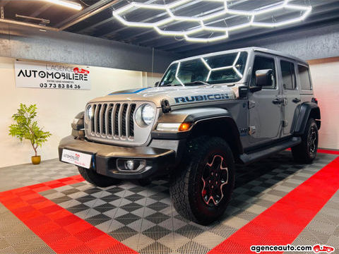 Jeep Wrangler Rubicon JL Unlimited 4xe 380 � Toit Ouvrant � Marchepieds Ra 2021 occasion Montceau-les-Mines 71300