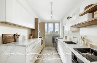  Appartement � vendre 3 pi�ces 62 m�