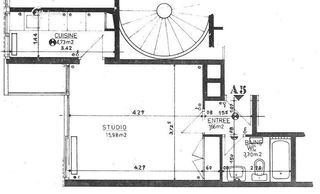  Appartement � vendre 1 pi�ce 27 m�