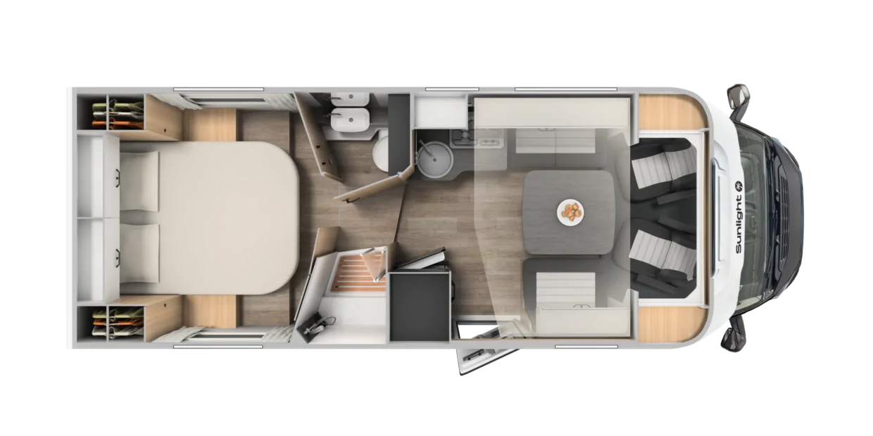 SUNLIGHT Camping car 2026 occasion CHAMPIGNE 49330