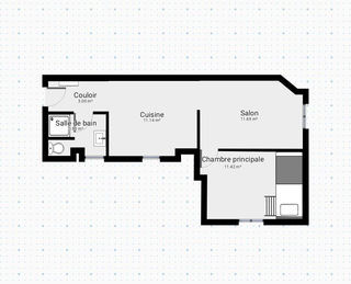  Appartement � louer 2 pi�ces 42 m�