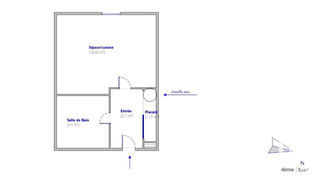  Appartement � louer 1 pi�ce 26 m�