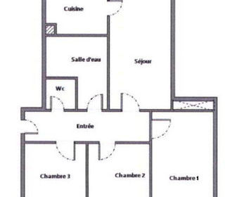  Appartement � louer 4 pi�ces 65 m�