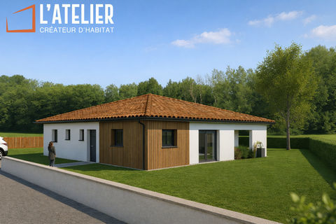   Terrain + Construction Le Taillan-Medoc Maison - 4 pi�ce(s) - 100 m�