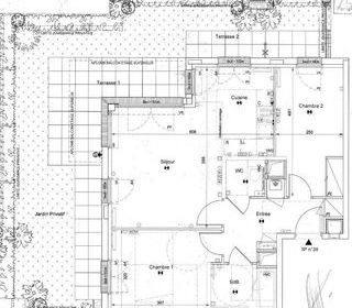  Appartement � louer 3 pi�ces 63 m�