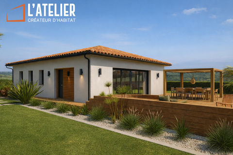   Terrain et Construction � RIVIERE SAAS et GOURBY Maison - 4 pi�ce(s) - 110 m�