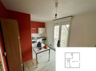  Appartement � louer 1 pi�ce 18 m�