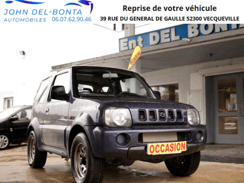 Suzuki Jimny 1.3 16V 4X4 80cv 2001 occasion Vecqueville 52300