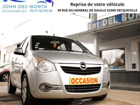 Opel Agila 1.0 ECOFLEX 65ch ENJOY 2009 occasion Vecqueville 52300
