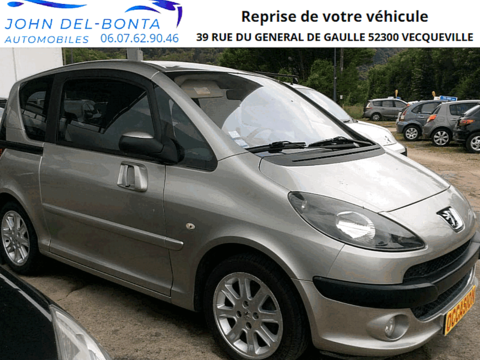 Peugeot 1007 1.4 1360cm3 75cv AUTOMATIQUE 2005 occasion Vecqueville 52300
