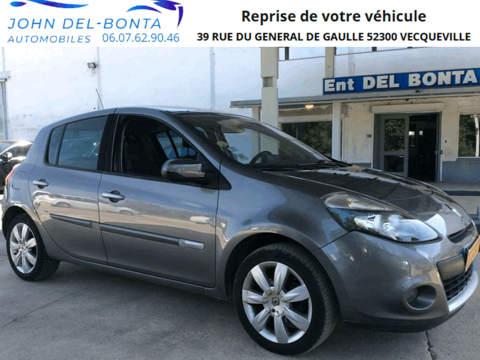 Renault Clio III 1.5 dCi EXECPTION 90CV PREMIERE MAIN 2011 occasion Vecqueville 52300