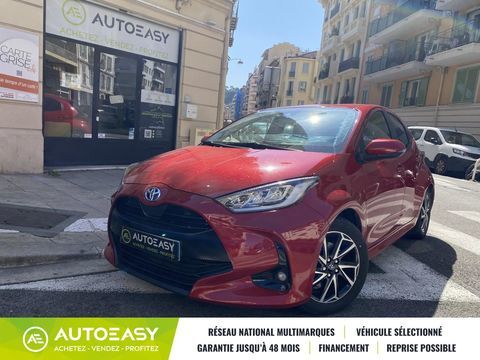 Toyota Yaris 1.5 vvti 116 hybrid Design 5 portes 41200 kms 2022 occasion Nice 06300