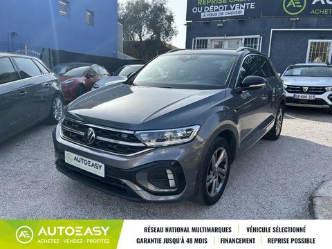 Volkswagen T-ROC (2) 2.0 TDI 150 Ch R-LINE * CAMERA * CARPLAY * FULL LED 2022 occasion Villeneuve-Loubet 06270