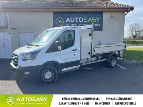 Ford Transit FG L2 CABINE + COFFRE L2 2.0 EcoBlue- BENNE/PLATEAU 170 cv B 2020 occasion SEVENANS 90400