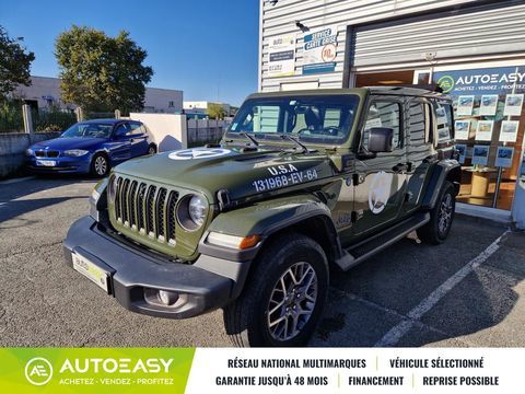 Jeep Wrangler Unlimited 2.0 T 380ch 4xe SERIE SPECIAL 80 EME ANNIVERSAIRE 2022 occasion La Teste de Buch 33260