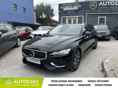 Volvo V60 2.0 T8 Twin 390 Ch Recharge PHEV Inscription 2020 occasion Villeneuve-Loubet 06270